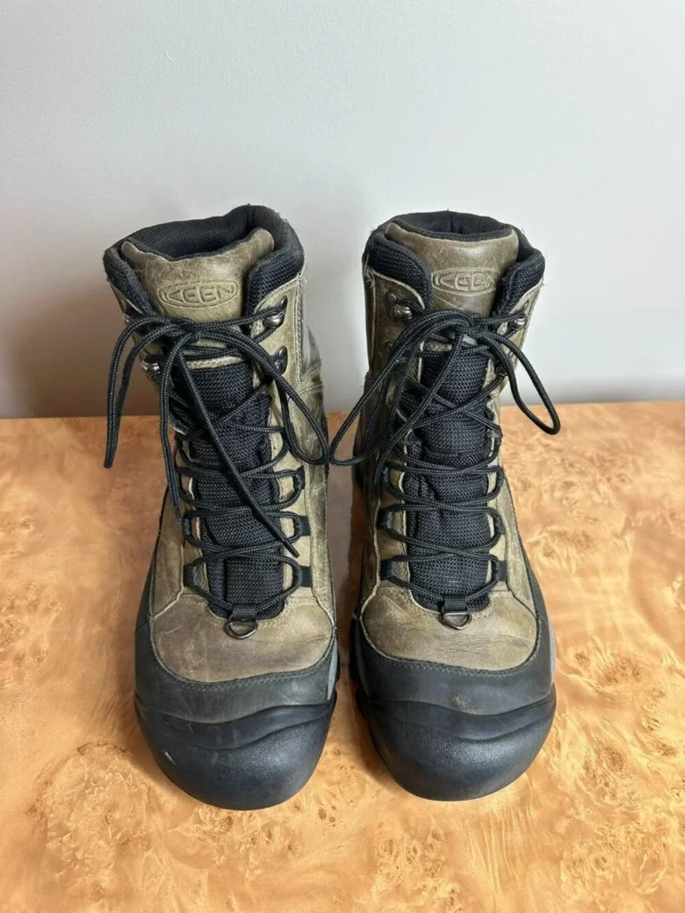 KEEN Revel IV High Polar Insulated Waterproof Winter Boots Brown Men’s 10